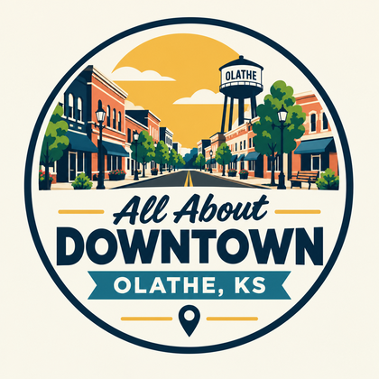 All About Downtown, Olathe, KS logo